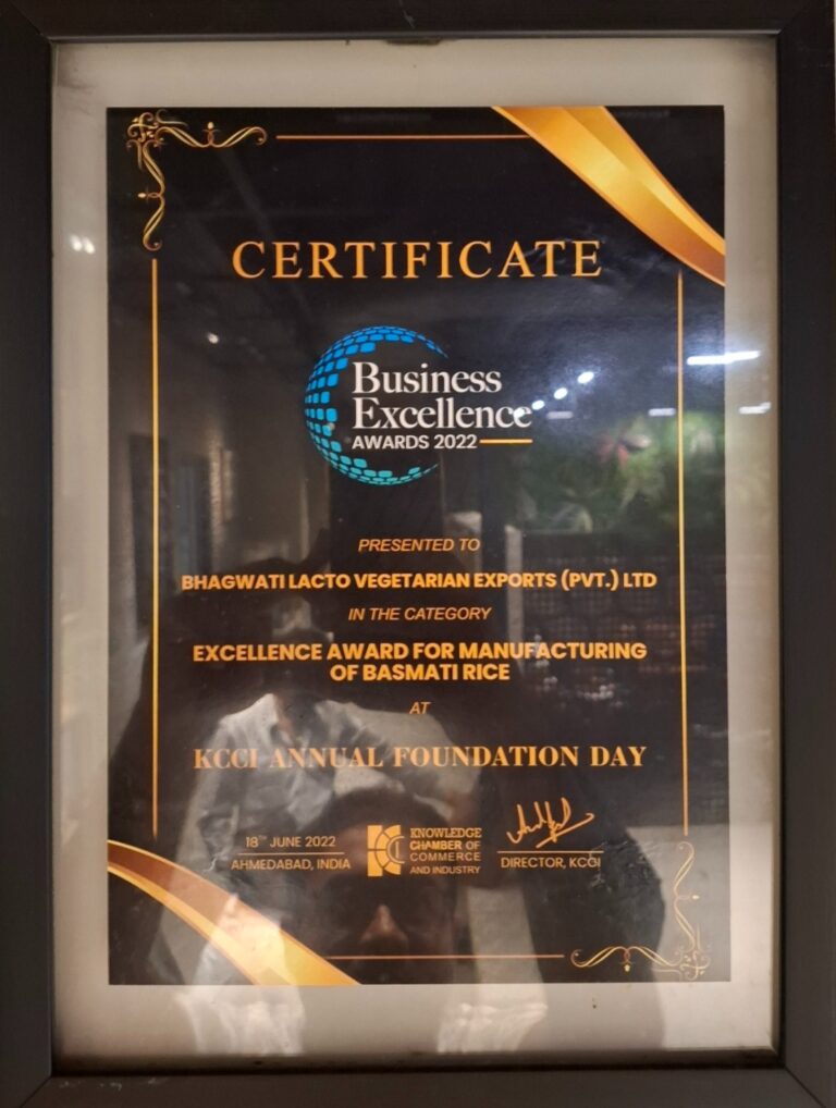 Business Excellence Award