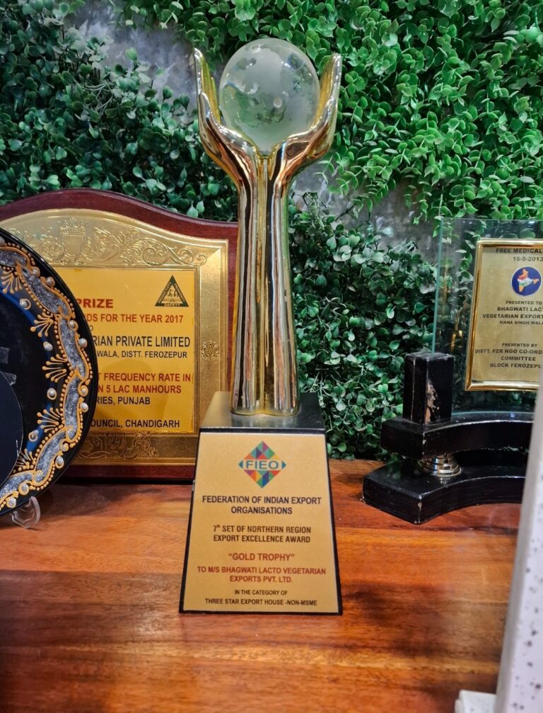 "Gold Trophy" 3 Star Export House